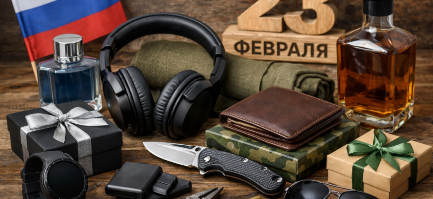 что можно подарить мужчине на 23 февраля