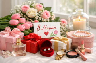 что можно подарить на 8 марта женщине