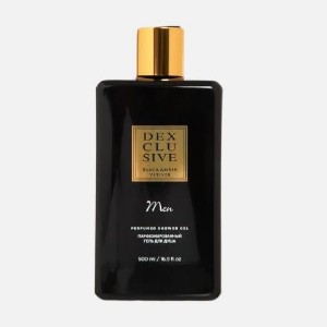 Парфюмированный гель для душа DEXCLUSIVE Men Black Amber Vetiver — идея подарка